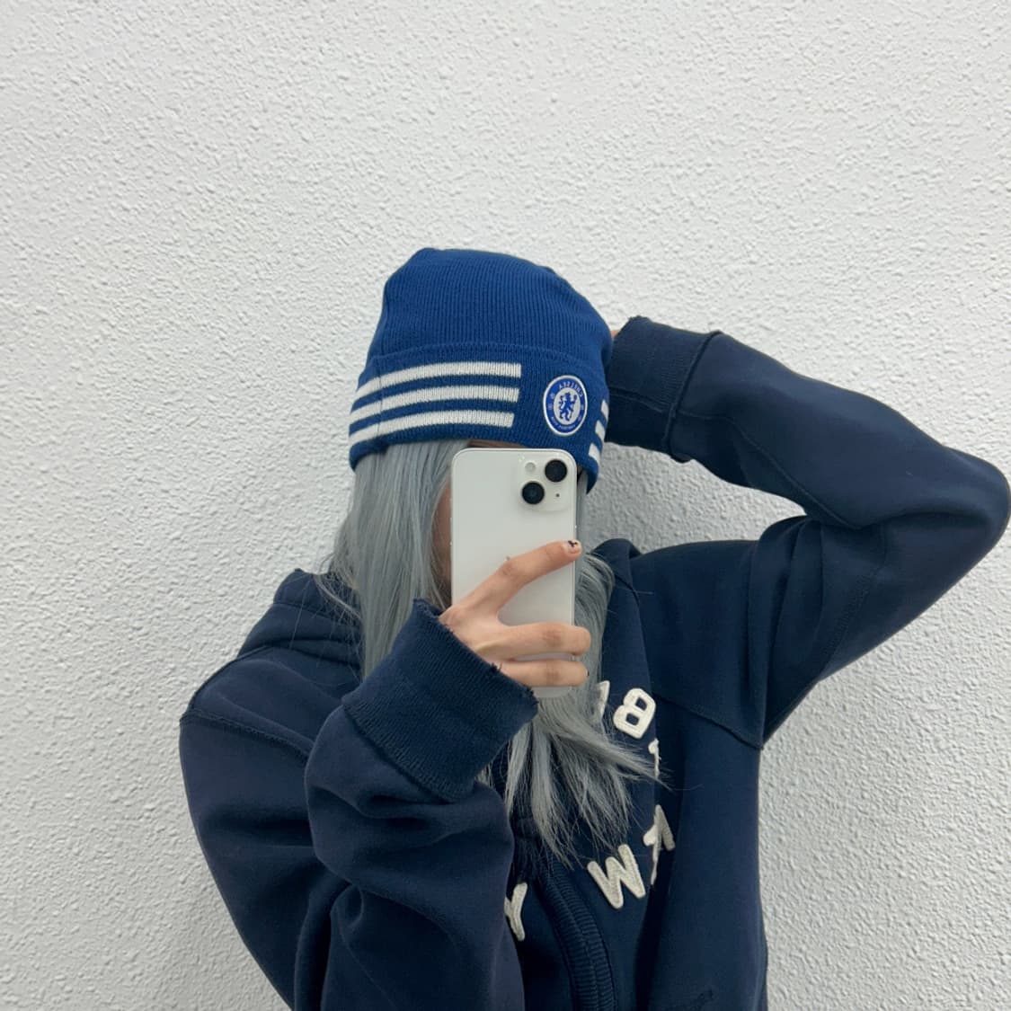 아디다스 첼시 단가라 블루 비니 상품이미지3