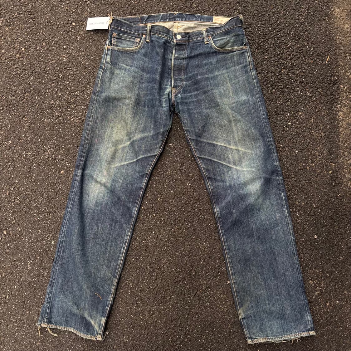 일본 에비수 셀비지 데님 팬츠 상품이미지4