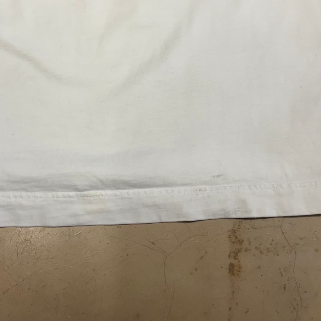 XL 스톤아일랜드 화이트 롱슬리브 상품이미지10