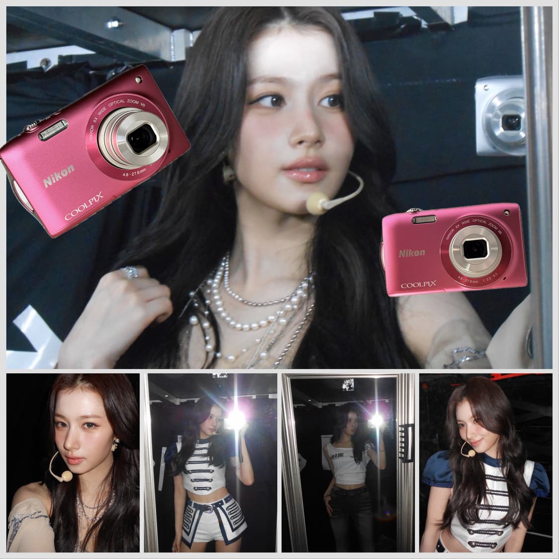 🎀트와이스 사나 픽・미품🎀 니콘 쿨픽스 S3300 핑크 빈티지디카 상품이미지2