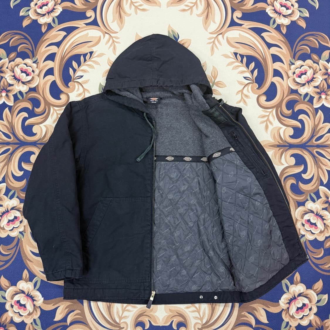 (M)디키즈 Dickies 코튼 후드 워크자켓(블랙) 상품이미지2