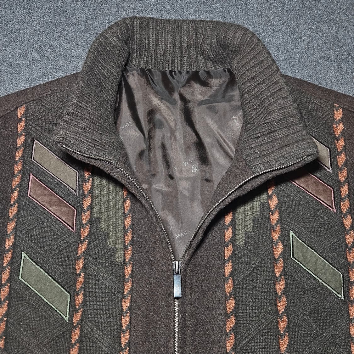 카운테스마라 남성 모직 자켓 100 실측 105 상품이미지2