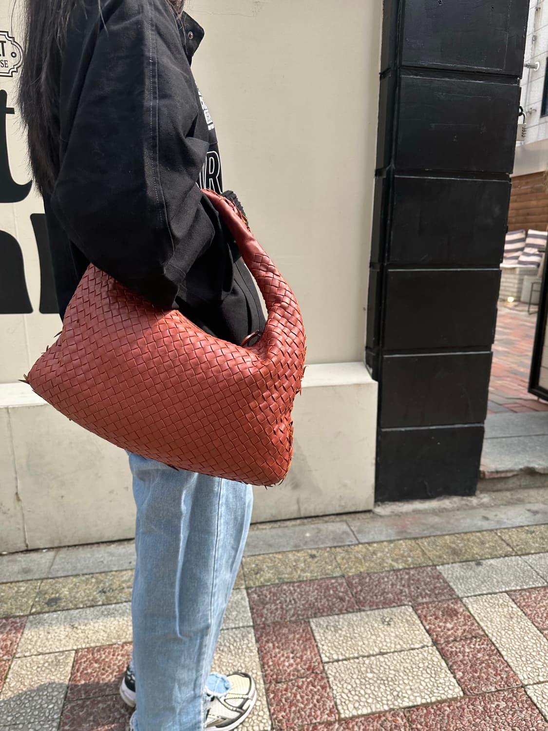 [A 정품] 보테가베네타 호보백 스몰 브라운 상품이미지9