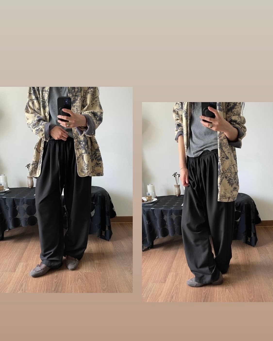 banding wide trouser 상품이미지1