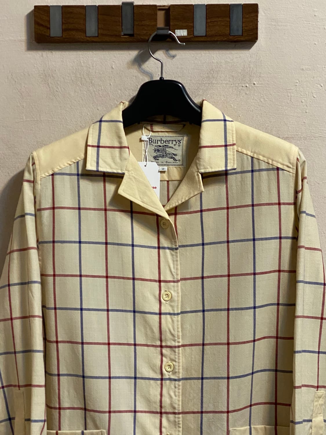버버리 체크 셔츠 자켓 상품이미지2