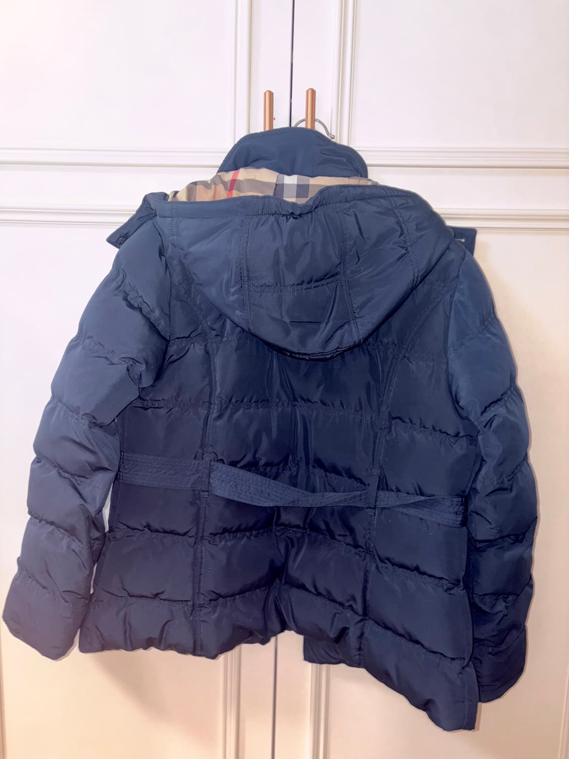 버버리 패딩 네이비 상품이미지3