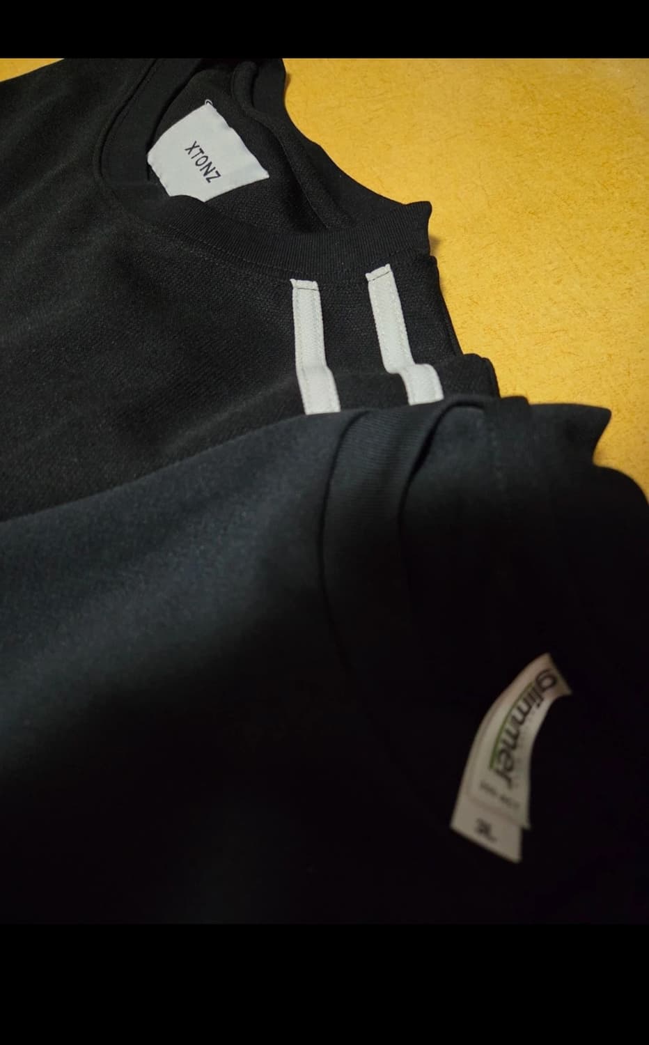XTONZ 외 블랙 반팔티 반바지 세트 상품이미지5
