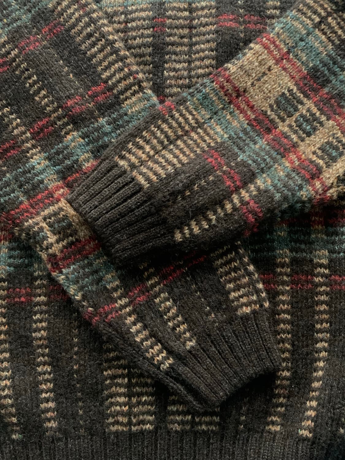 80s 엘엘빈 크루넥 울 스웨터 상품이미지5