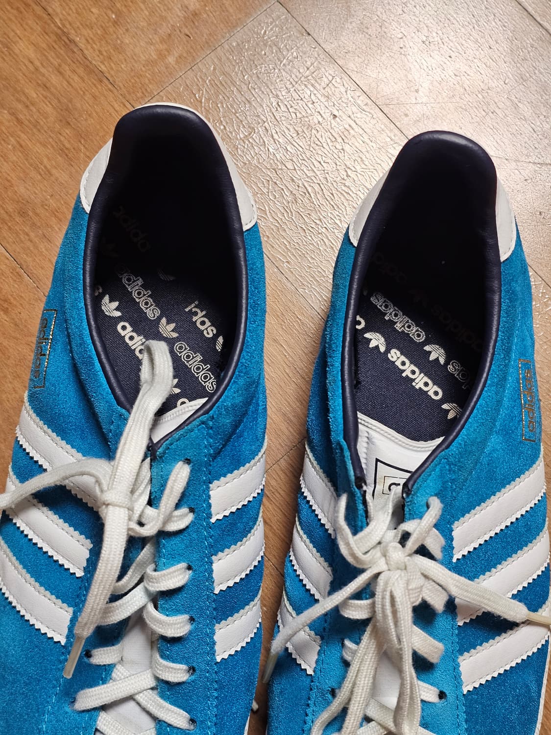 아디다스 가젤 블루 스웨이드 운동화 240 상품이미지2