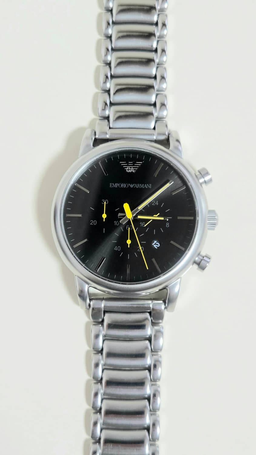 엠포리오 아르마니 남성 시계, 알마니 시계, 크로노그래프 상품이미지1