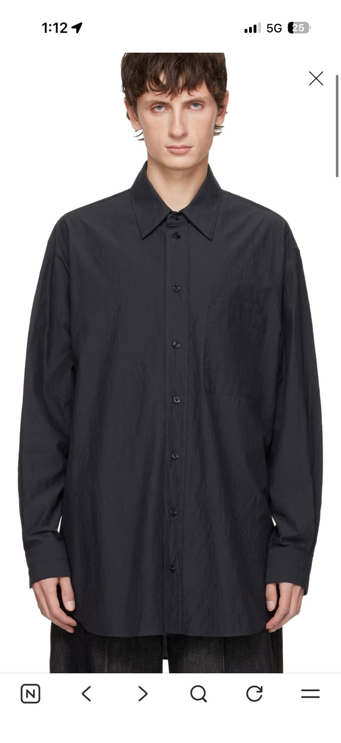 르메르 더블포켓 셔츠 상품이미지3