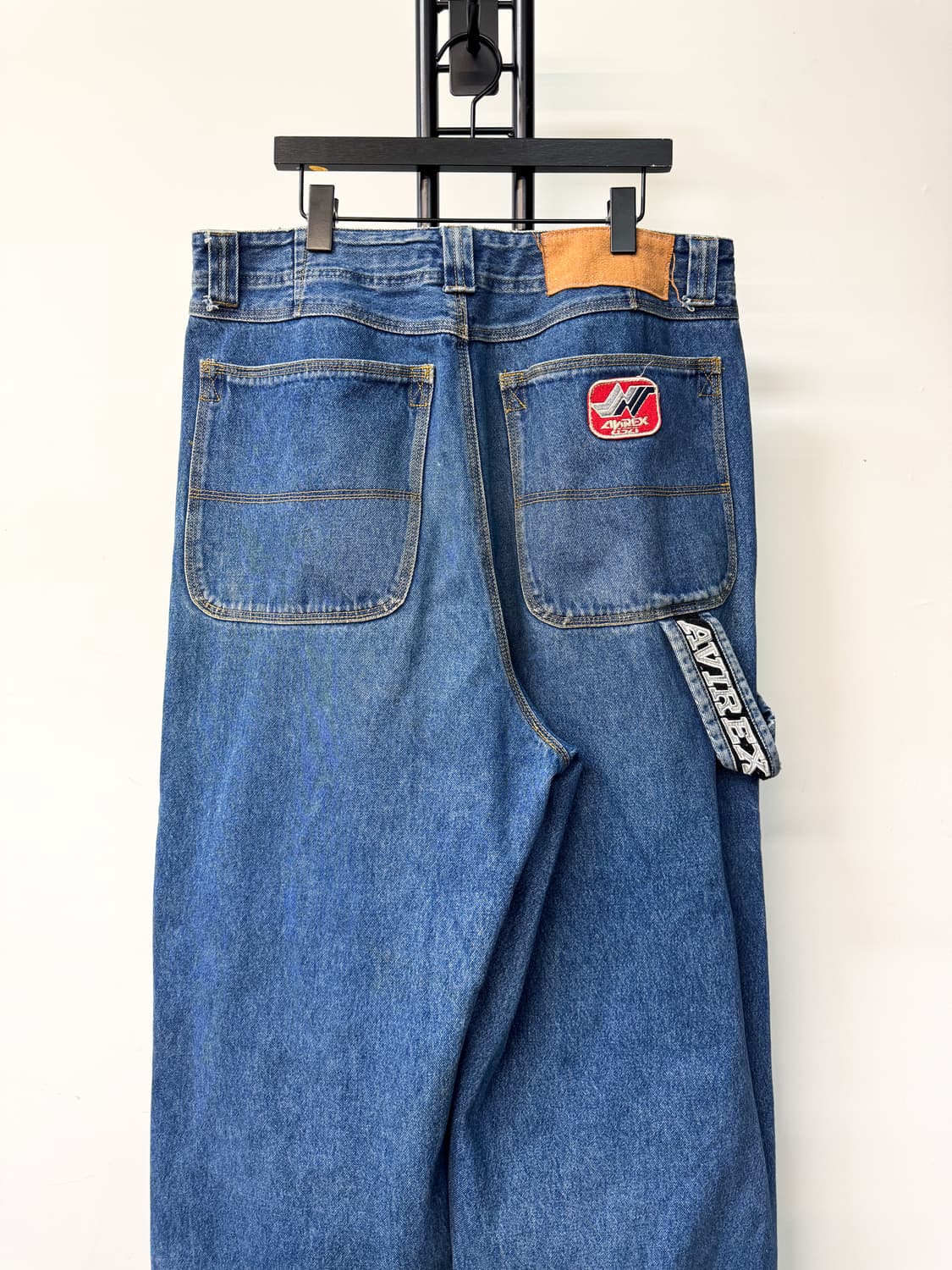 아비렉스 니 포켓 데님 카펜터 팬츠 상품이미지5