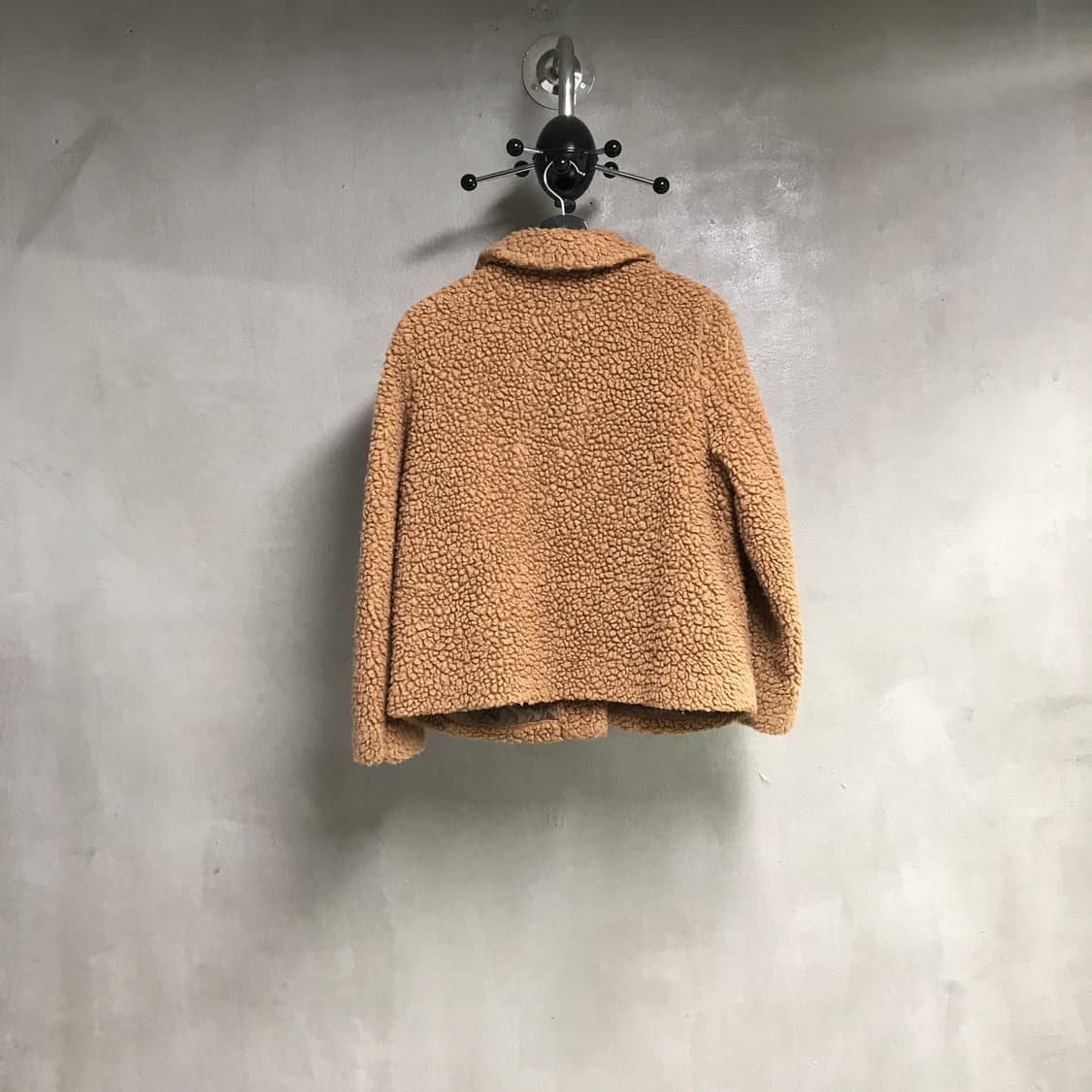 APC 아페쎄 플리스 코트 자켓 브라운 36(W) 상품이미지6