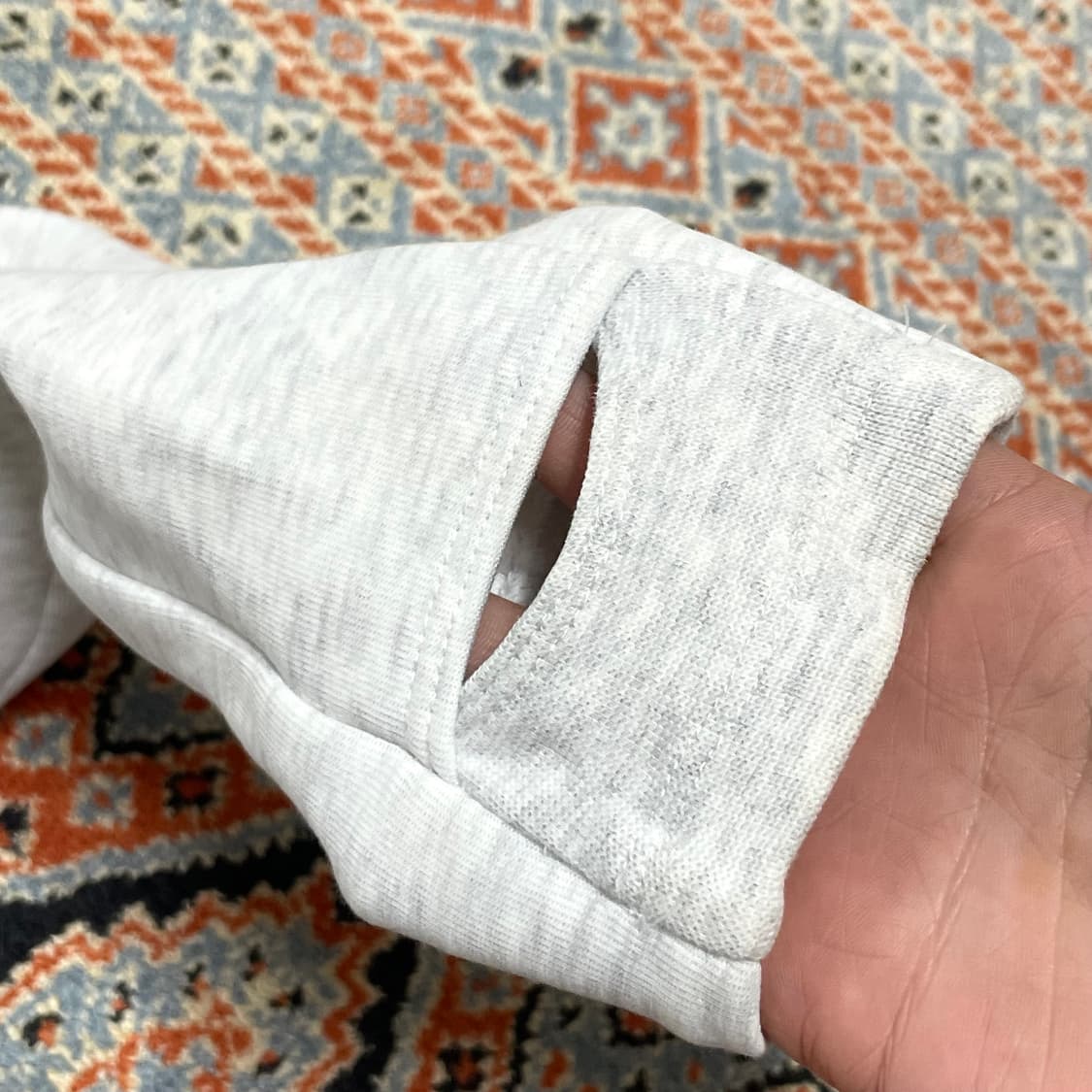 나이키 스몰로고 아이보리 테크팩 후드집업 여성L 상품이미지6