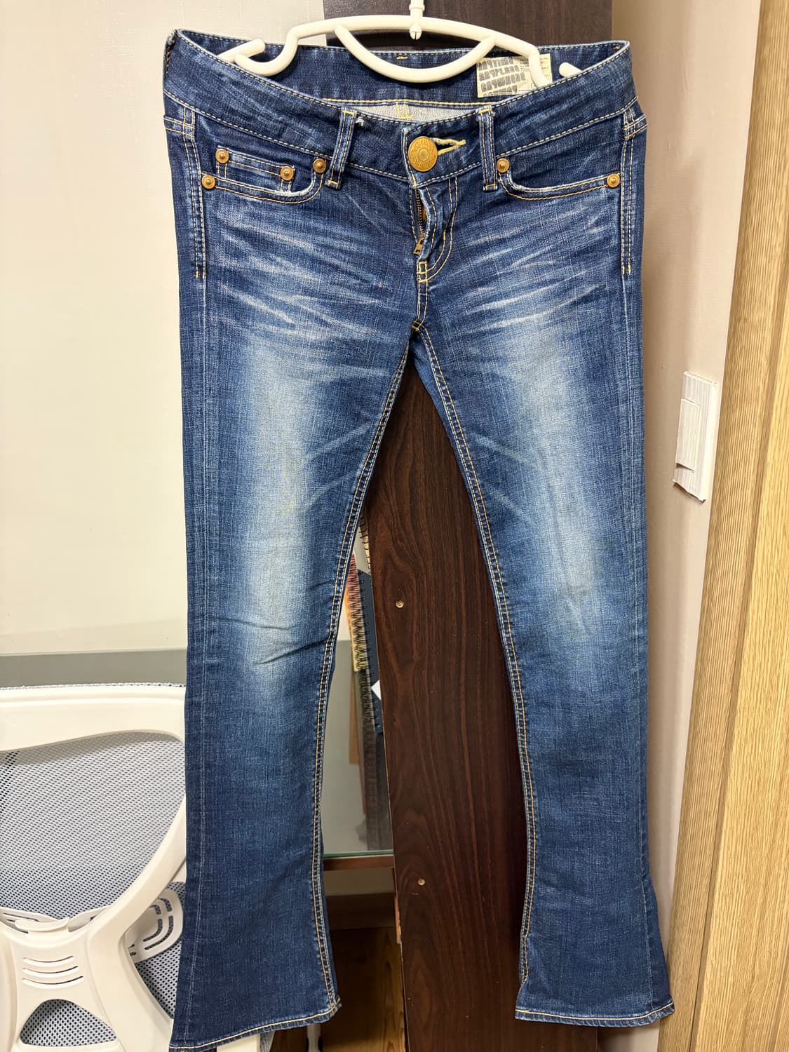 여자 로우라이즈 청바지 상품이미지1