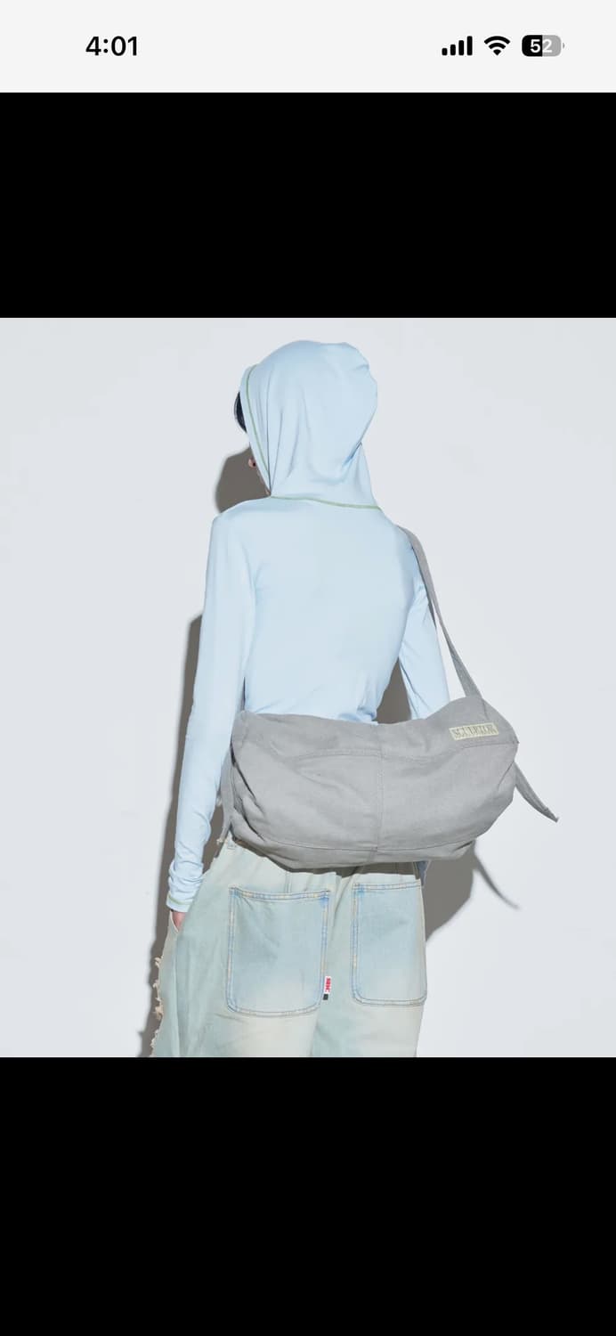 스컬프터 빈티지 캔버스 더플백 상품이미지2