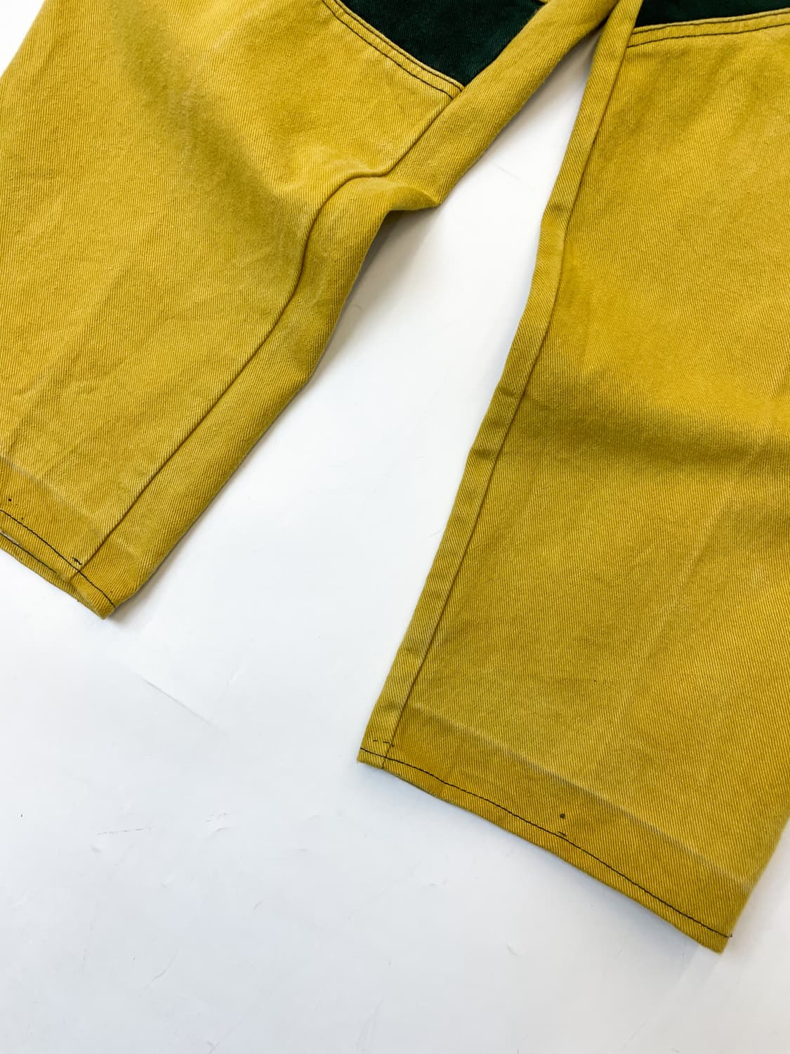 슈페리어 90s 컬러블록 아가일 와이드 테이퍼드 팬츠 상품이미지7