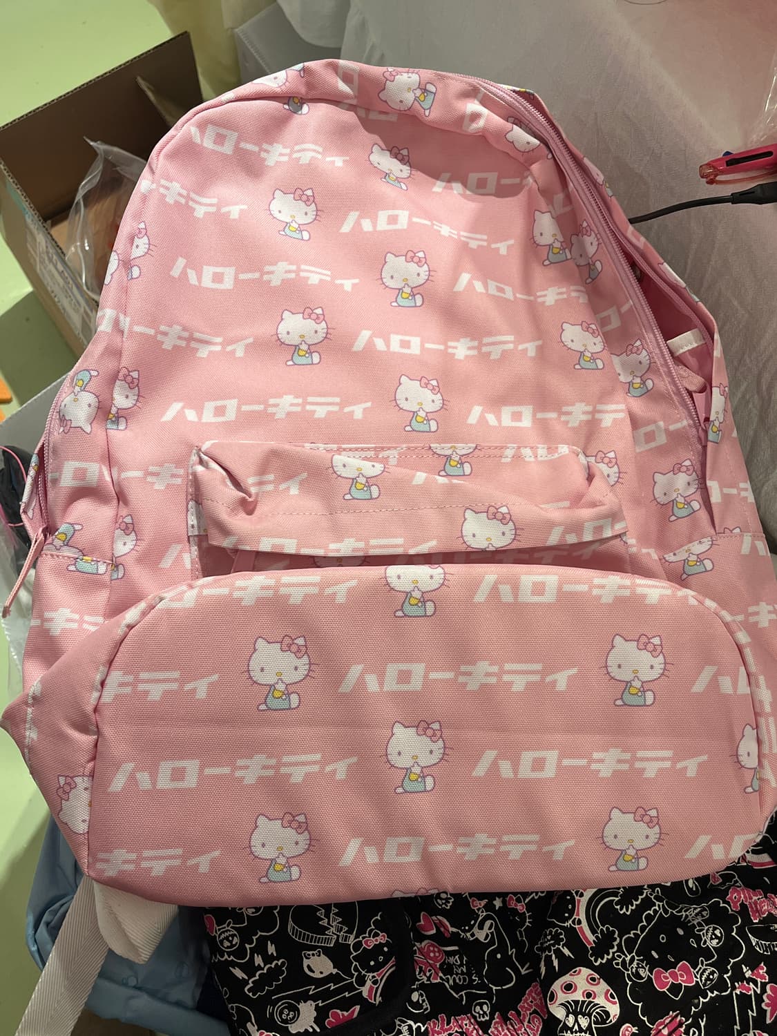 2017 헬로키티 레터링 백팩 🍓 상품이미지9