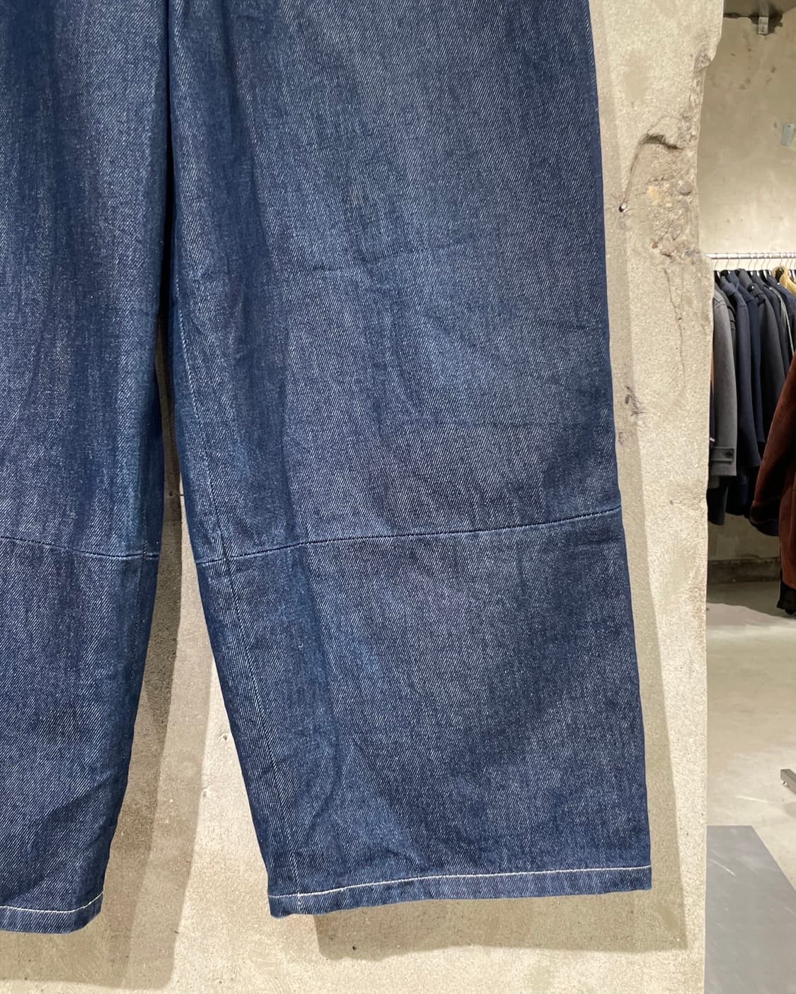 카미엘 포트젠스 진청 오우버진 데님 팬츠 상품이미지5