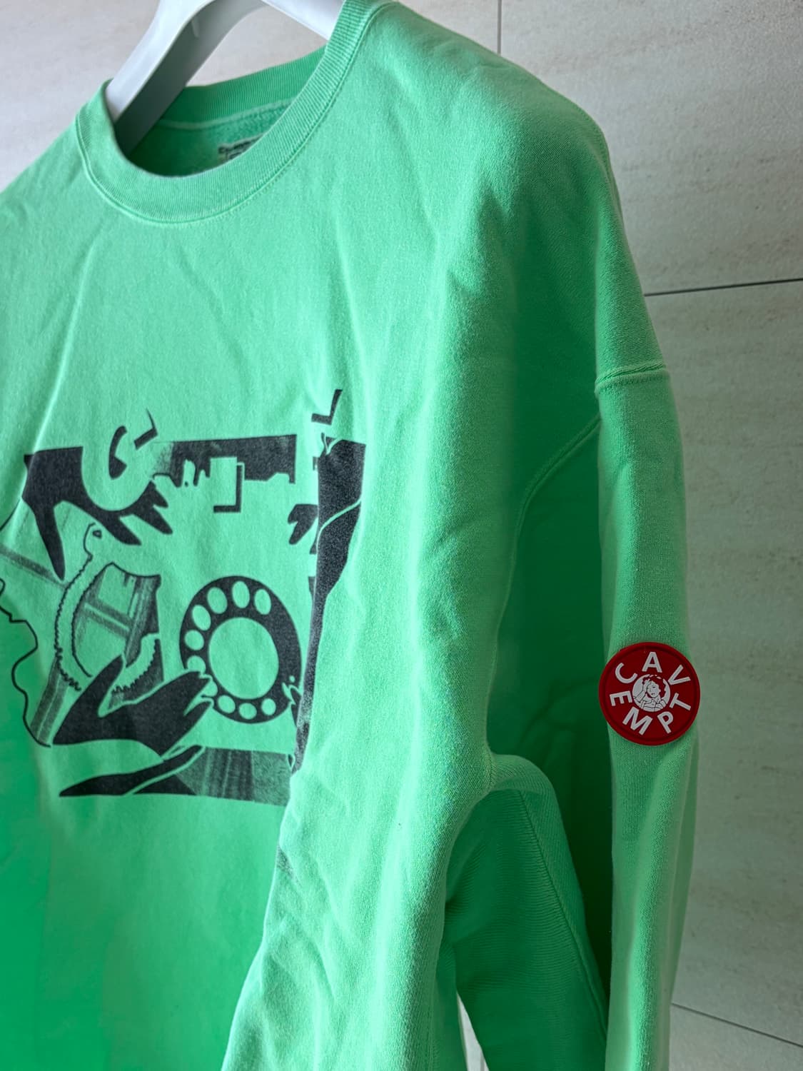 SS20' 카브엠트 OVERDYE ROTATY DIAL CREW NECK 상품이미지3