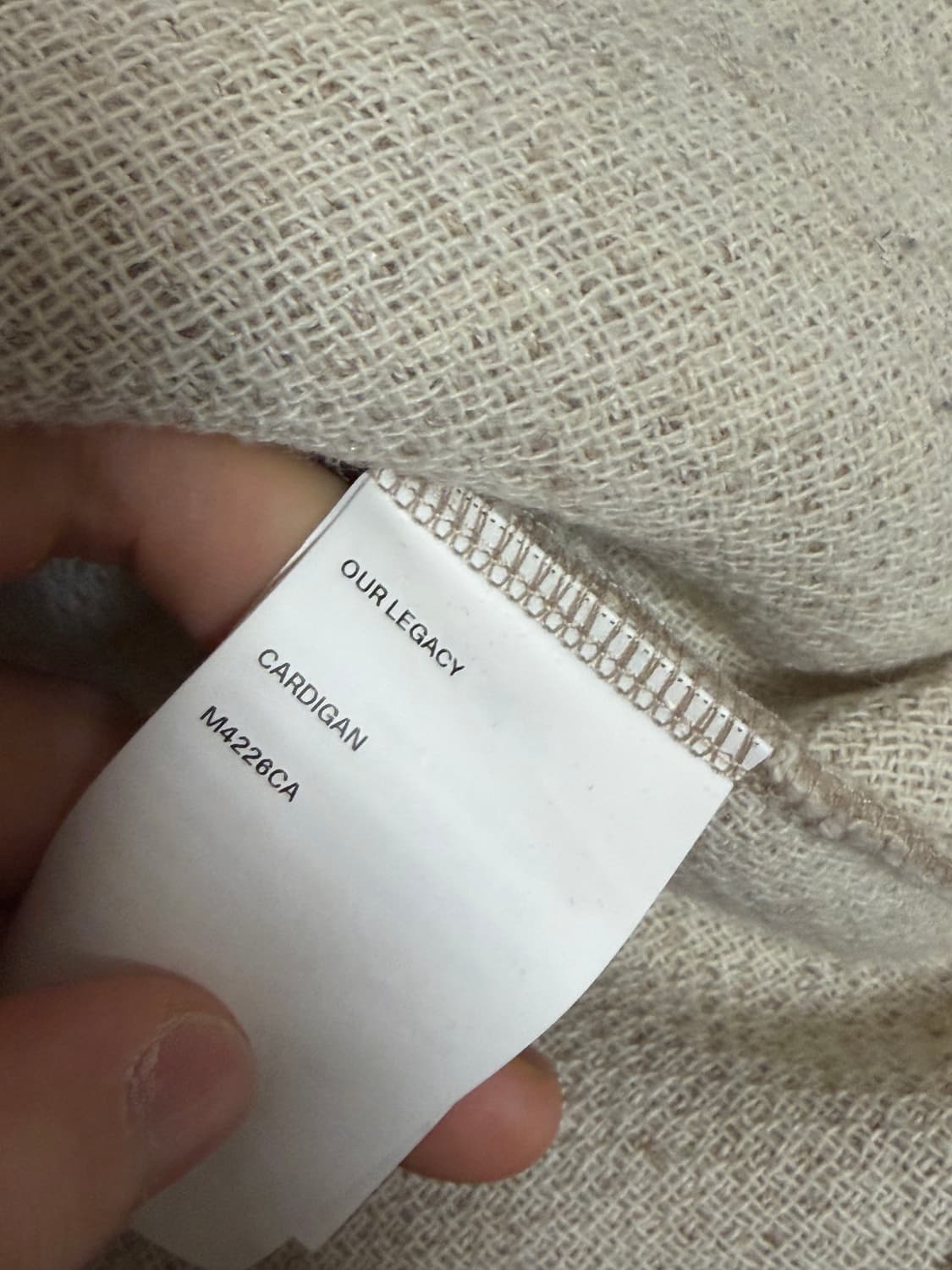 아워레가시 모헤어 가디건 상품이미지4