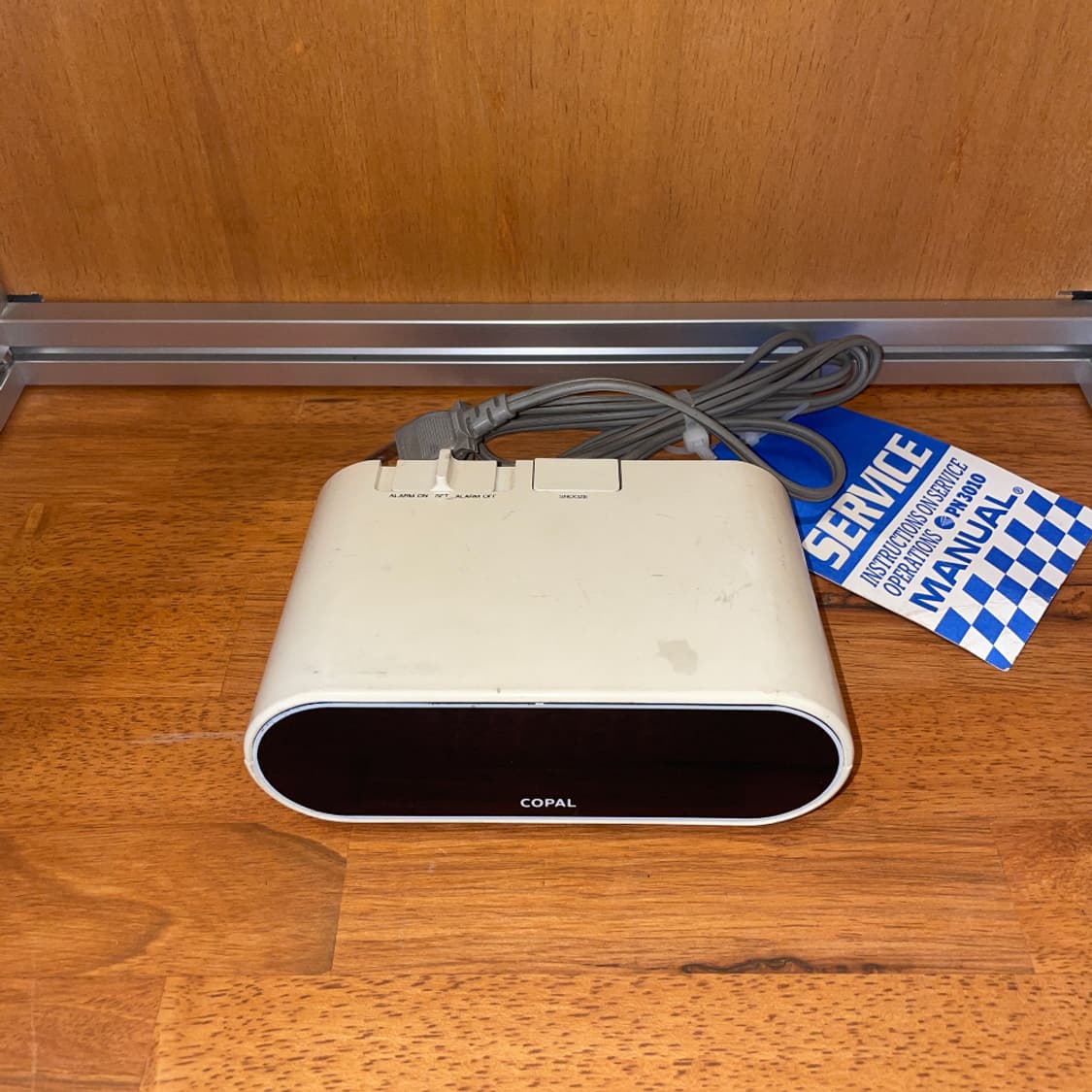 Copal LF-716 Digital Alarm Clock (Cream) 상품이미지2