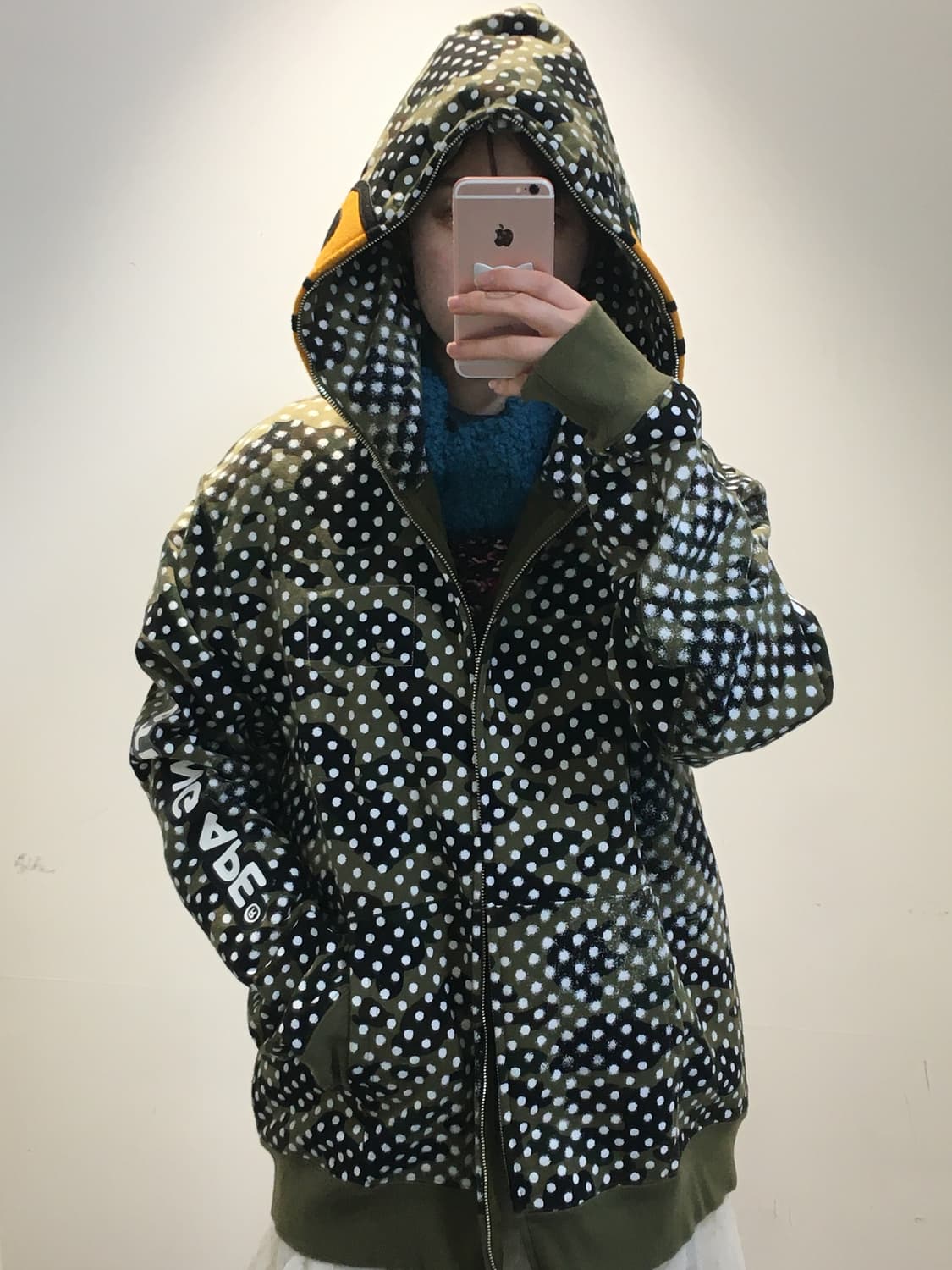 베이프 카무플라주 후드집업 상품이미지1