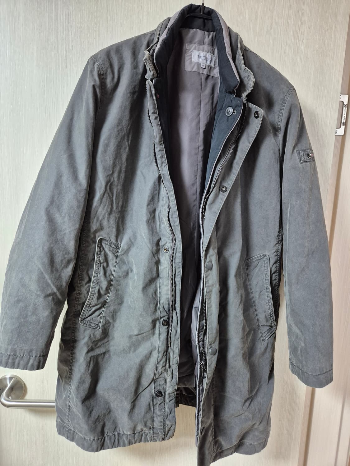 코오롱 시리즈 더블린 2WAY 구스다운 코트 구스패딩코트 95 상품이미지1