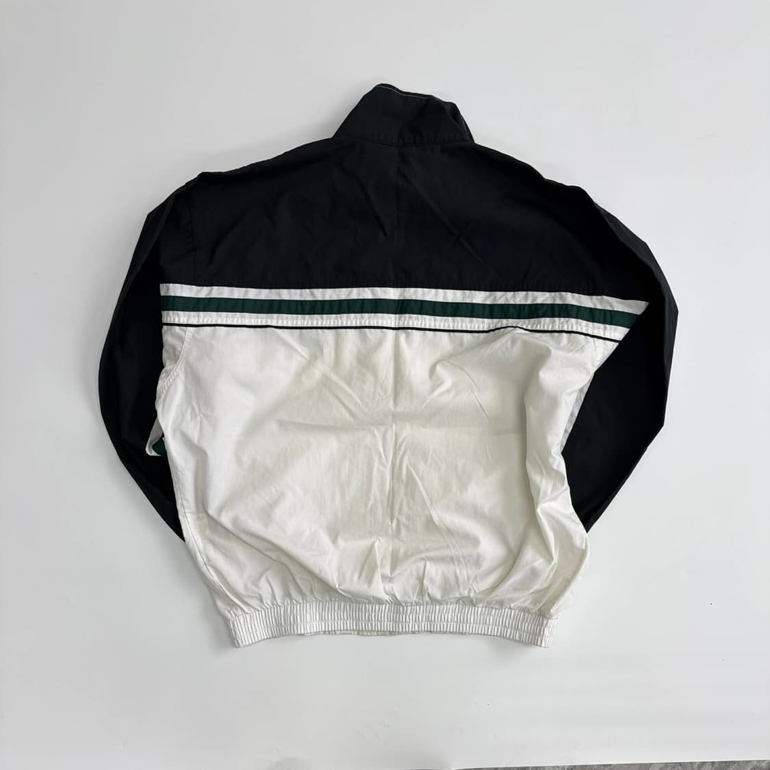 아디다스 90-00s 화이트 핀터깔 아방핏 윈드브레이커 자켓 바람막이 희 상품이미지3
