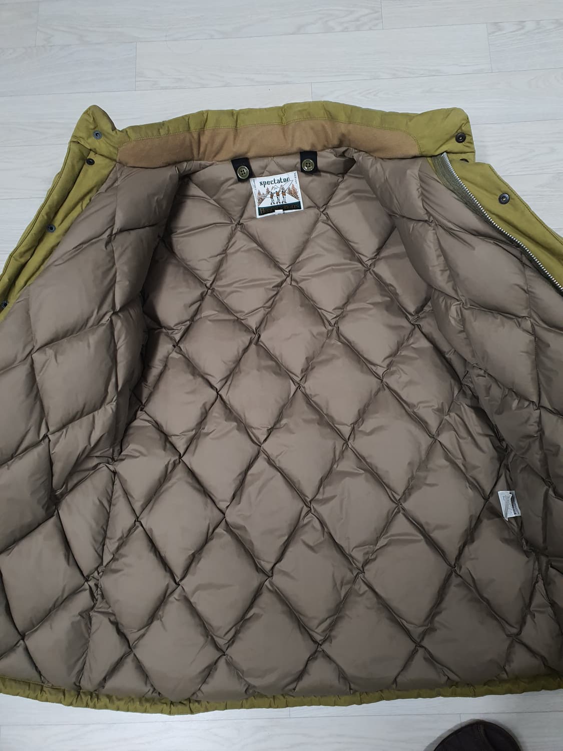 헨리 코튼 스펙테이터 구스 다운 ods 올리브드랩서비스 상품이미지5