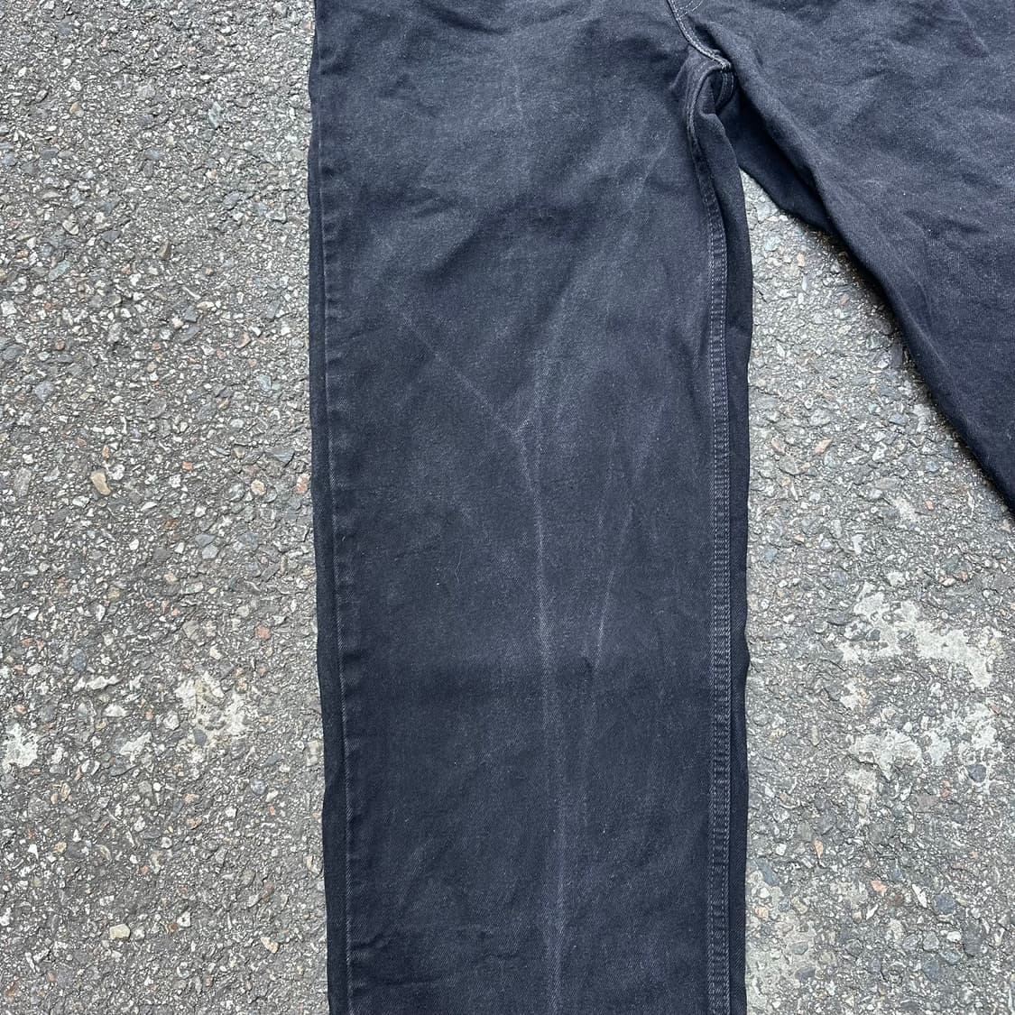 빈티지 90s 리바이스 567 블랙 데님 팬츠  상품이미지6