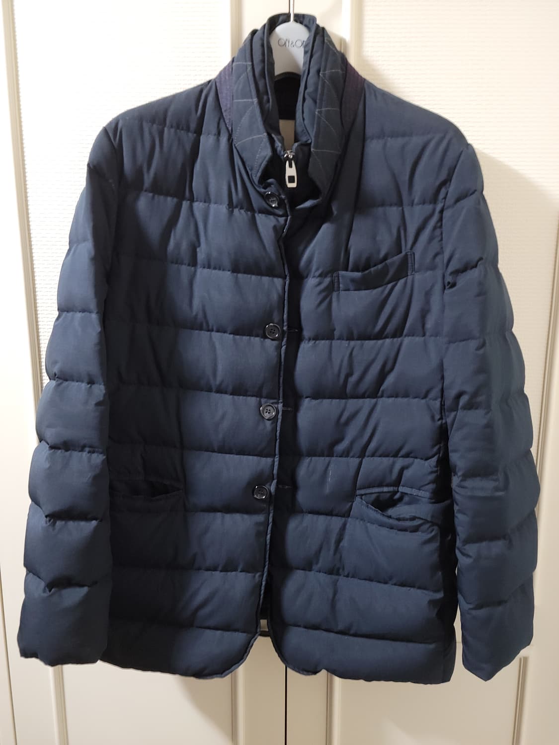 프랑코 페라로 남성 네이비 패딩 S 사이즈 상품이미지1