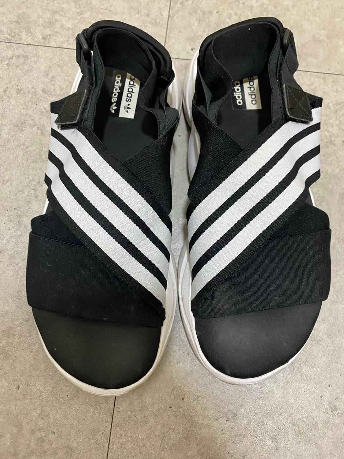 아디다스 매그머 샌들 블랙 화이트 275 상품이미지1
