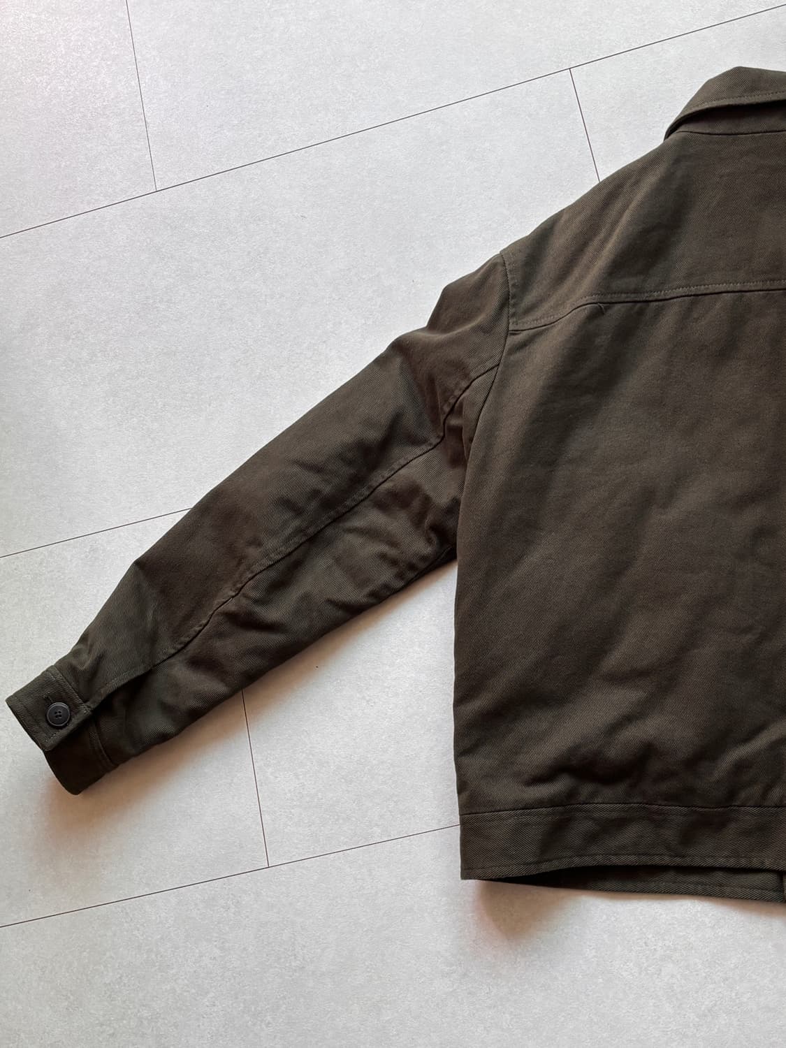 Zara Vintage st 코튼 워크자켓 M 상품이미지9
