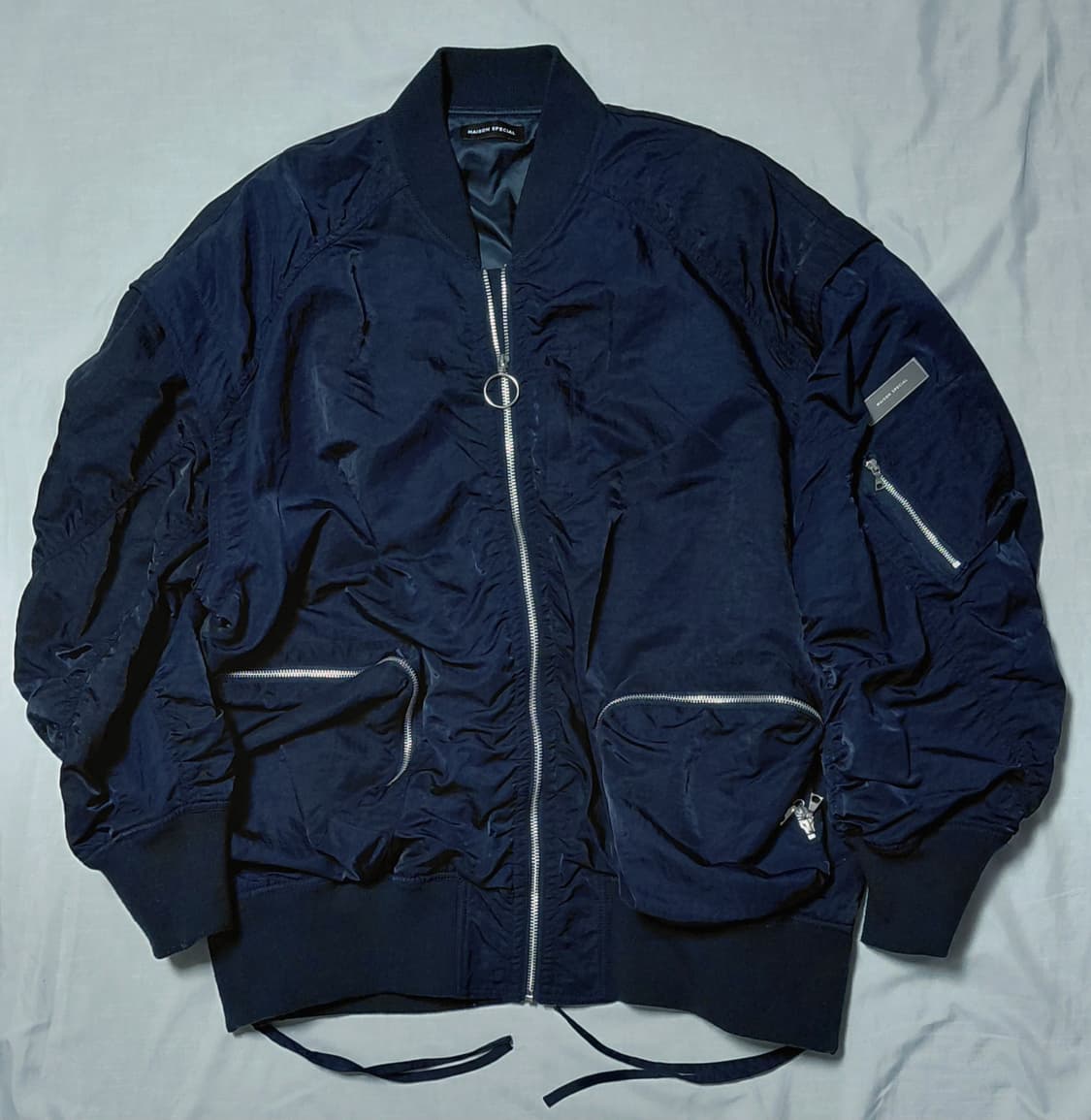 [F] 메종 스페셜MAISON SPECIAL 오버사이즈 샤링 MA-1 상품이미지1