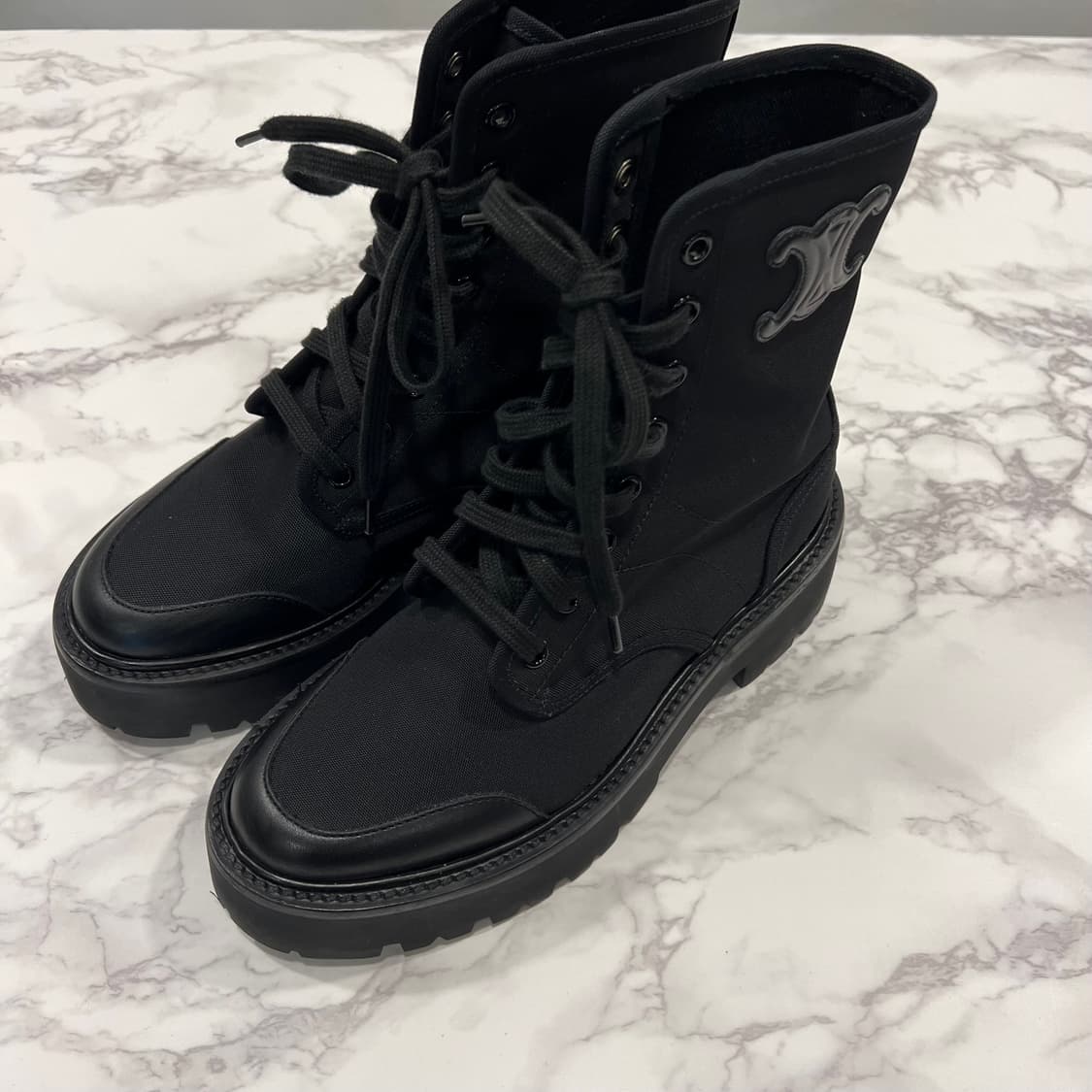 셀린느 벌키 레이스업 워커 부츠 상품이미지5