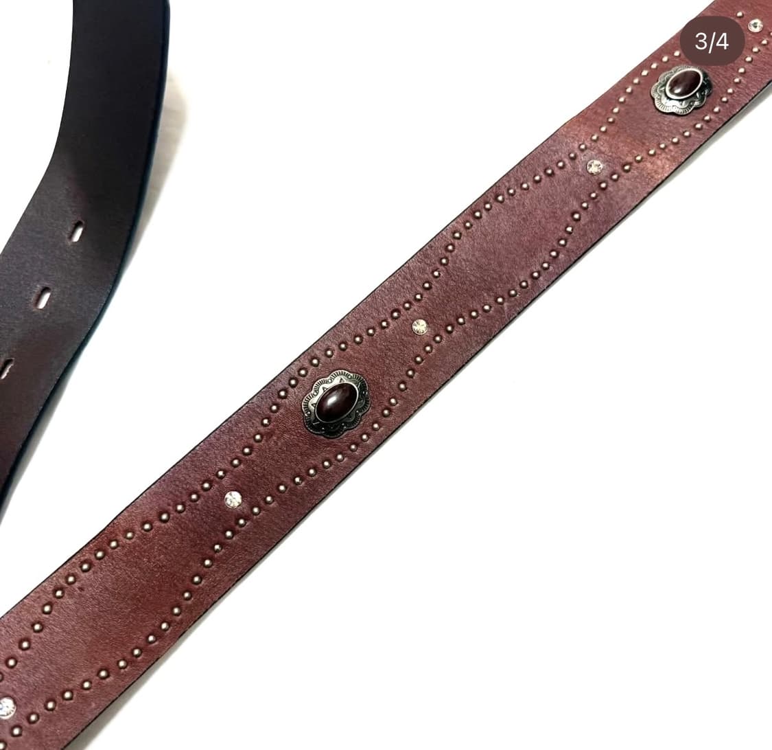 Sun Ace - 웨스턴 스터드 벨트 상품이미지3