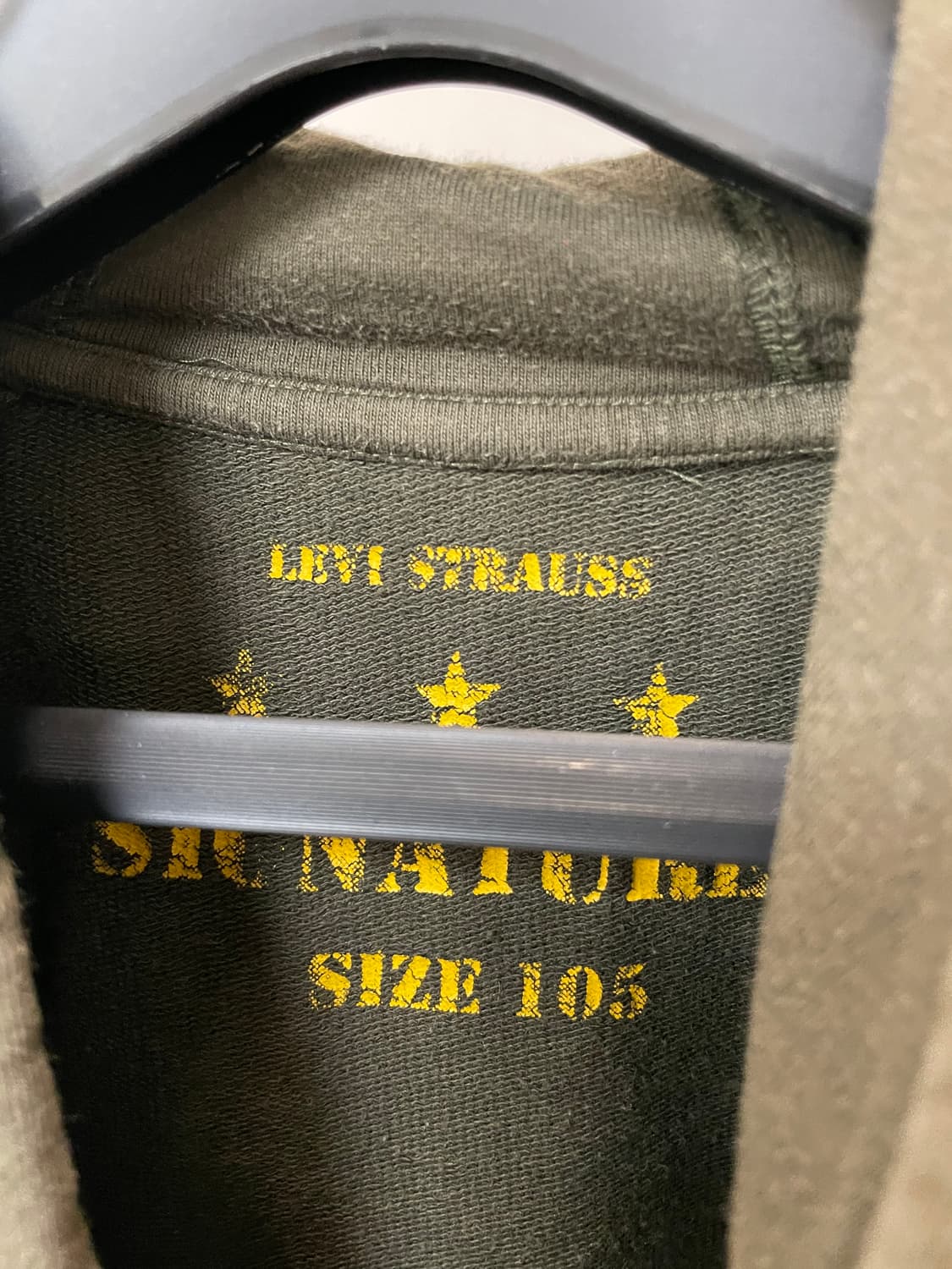 (105) Levis 리바이스 에프터 후디 빈티지 카키 후드티 상품이미지5