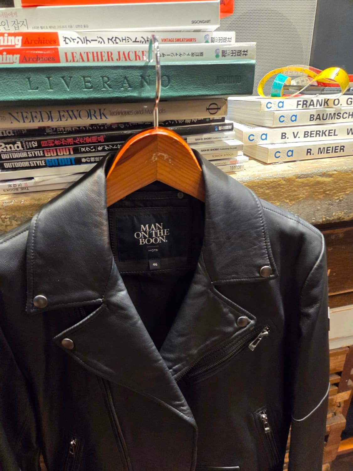 맨온더분 라이더자켓 상품이미지2