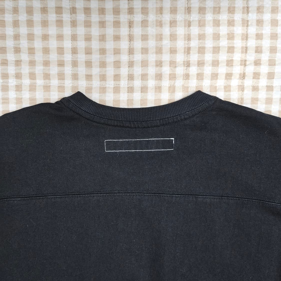 유센틱 박시핏 긴소매 면티 남자100 상품이미지5