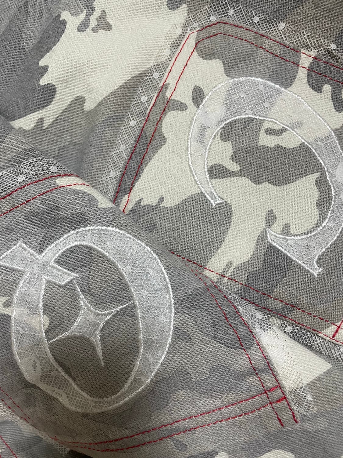 체리퀴리 레이스 카고 팬츠 - 카모 상품이미지6