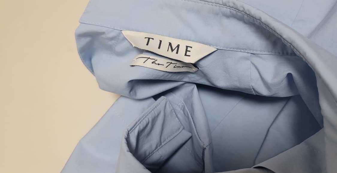 더 타임 오버싸이즈 백 슬릿 셔츠 상품이미지9