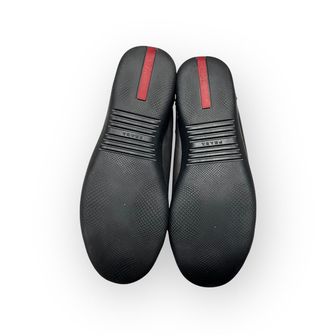 [275] 프라다 스포츠 블랙 레더 미드탑 스니커즈  상품이미지6