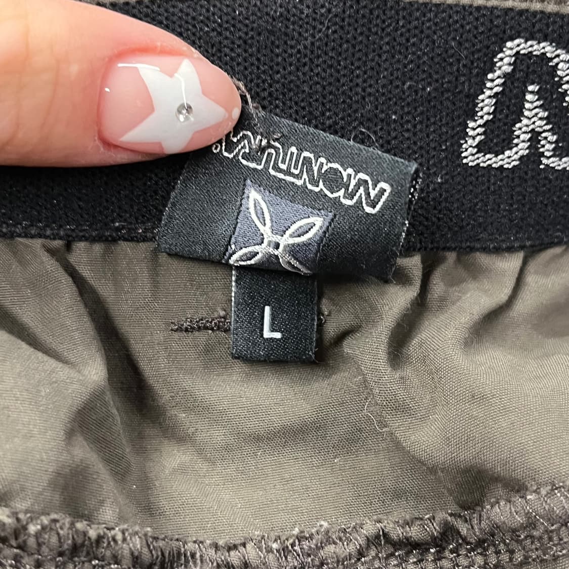 [정품/L] 몬츄라 기능성 바지 카키색 b18 상품이미지6