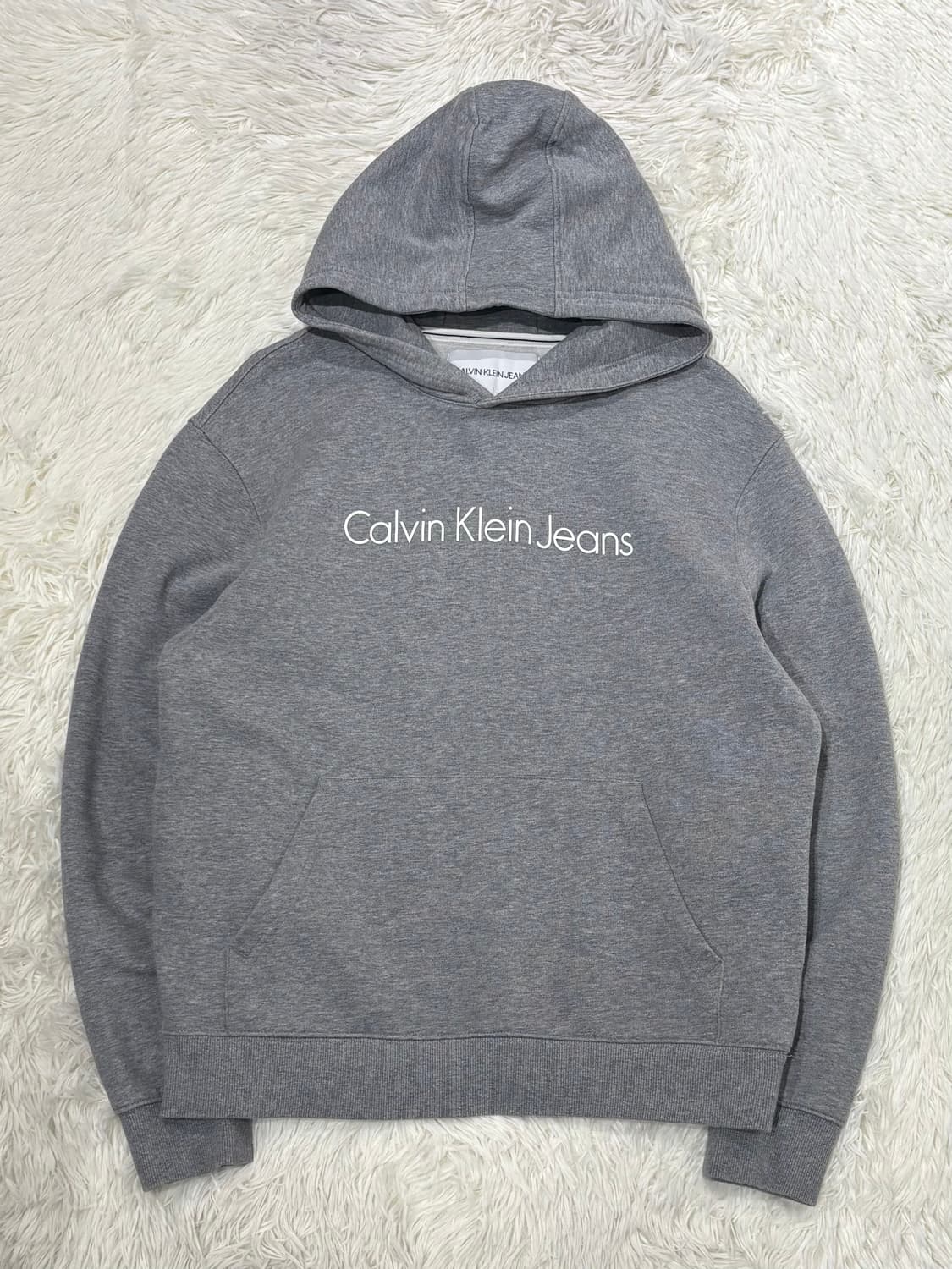 캘빈클라인 스펠로고 후드 상품이미지3