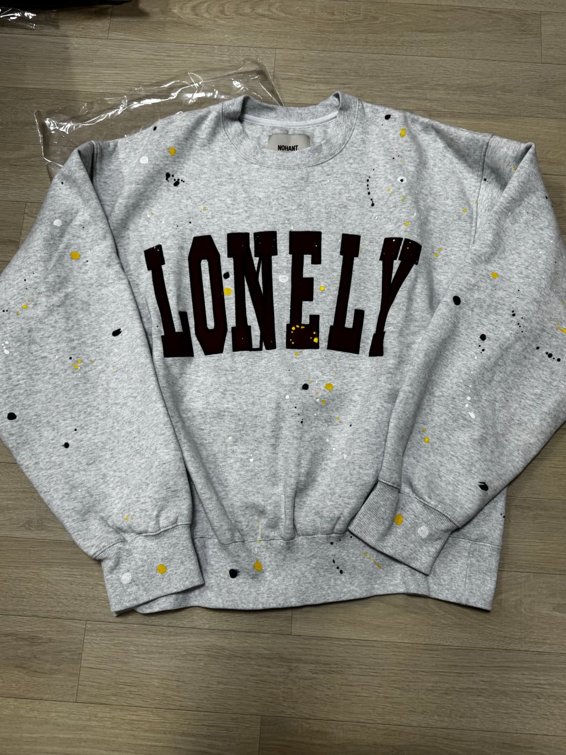 [M] 노앙 페인팅 맨투맨 상품이미지4