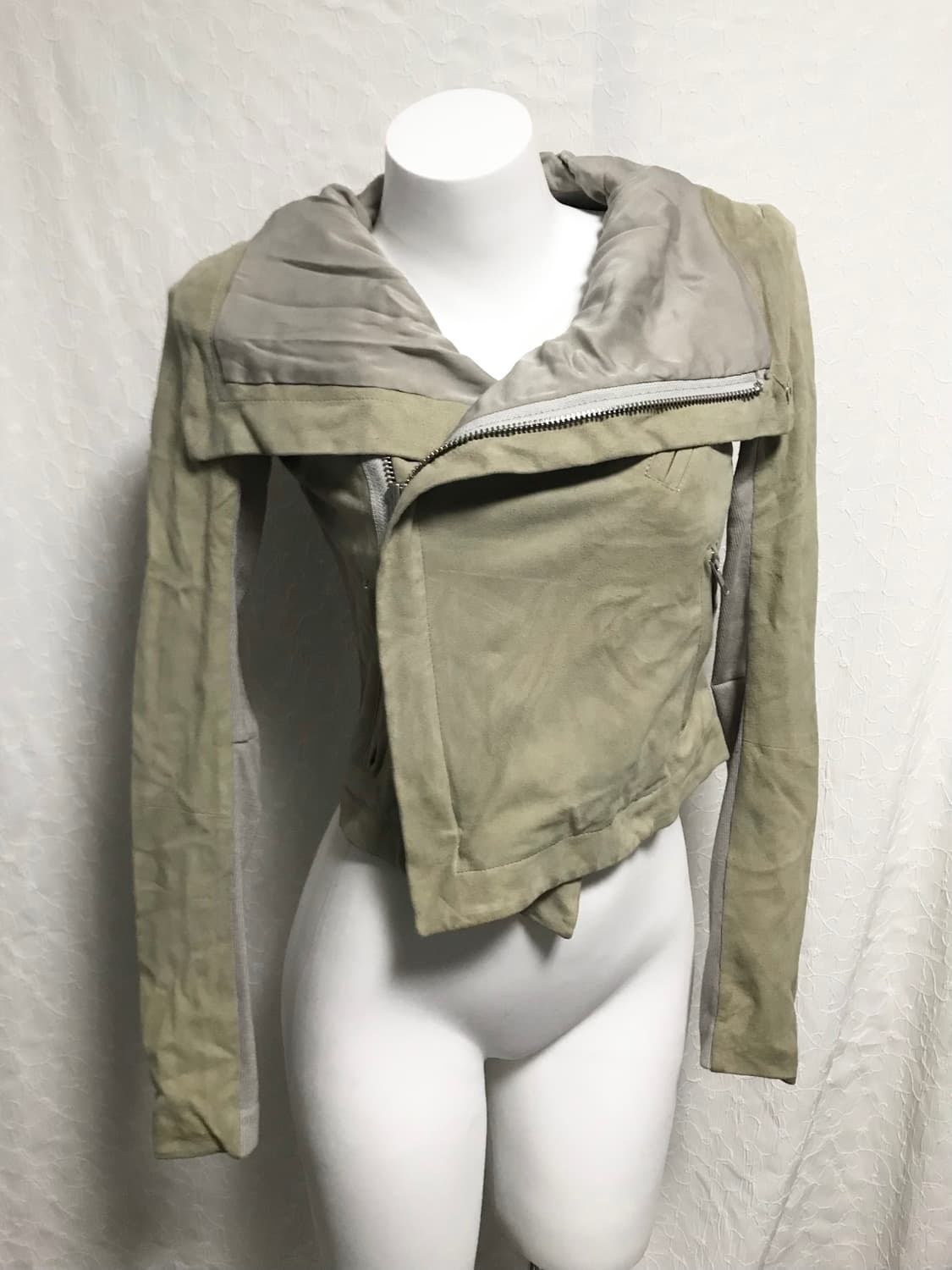 빈티지 아카이브 스웨이드 하이넥 자켓 상품이미지2