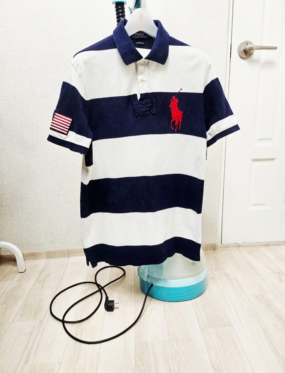 (95)M ☆초대장급☆ 랄프로렌폴로 빅포니 스트라이프 PK폴로 반팔티 상품이미지1