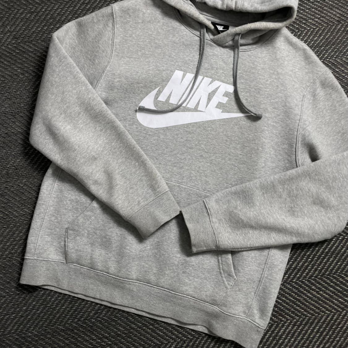 나이키 NSW 스우시 그레이 기모 후드 티셔츠o 4938 상품이미지4