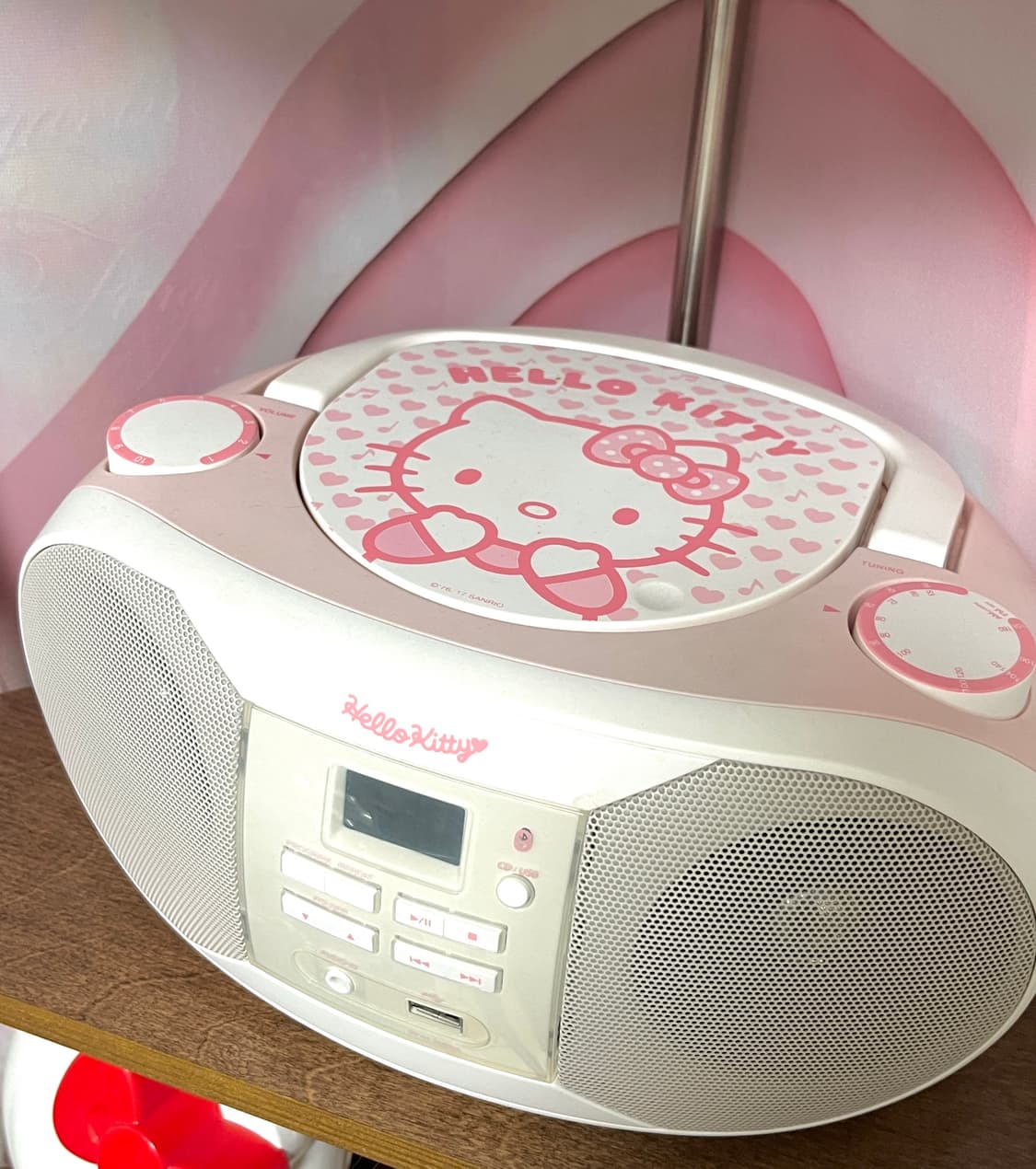 고전 키티 희귀매물) 키티 씨디 플레이어 (작동0) 상품이미지2